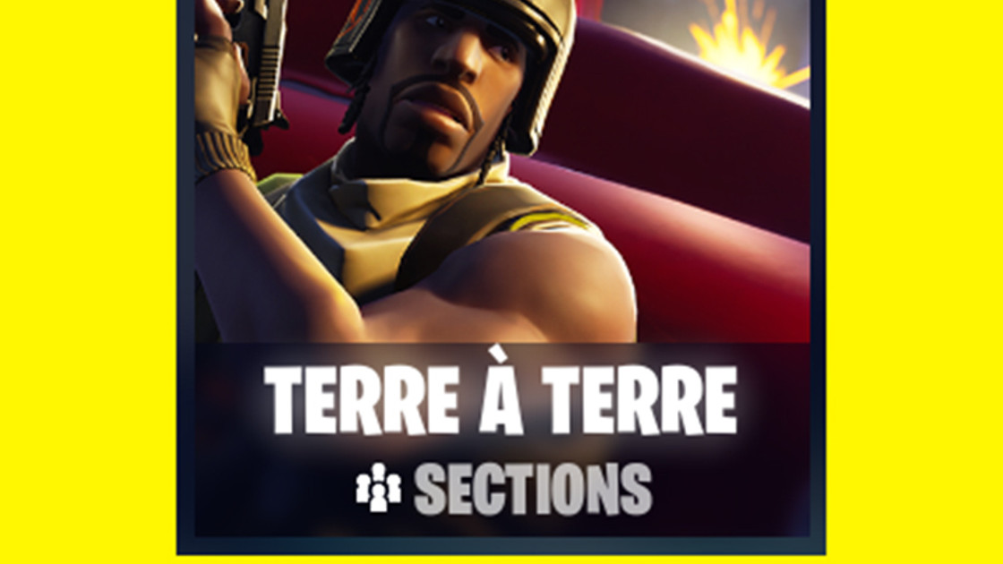 Fortnite : Terre à terre, mode temporaire, toutes les infos