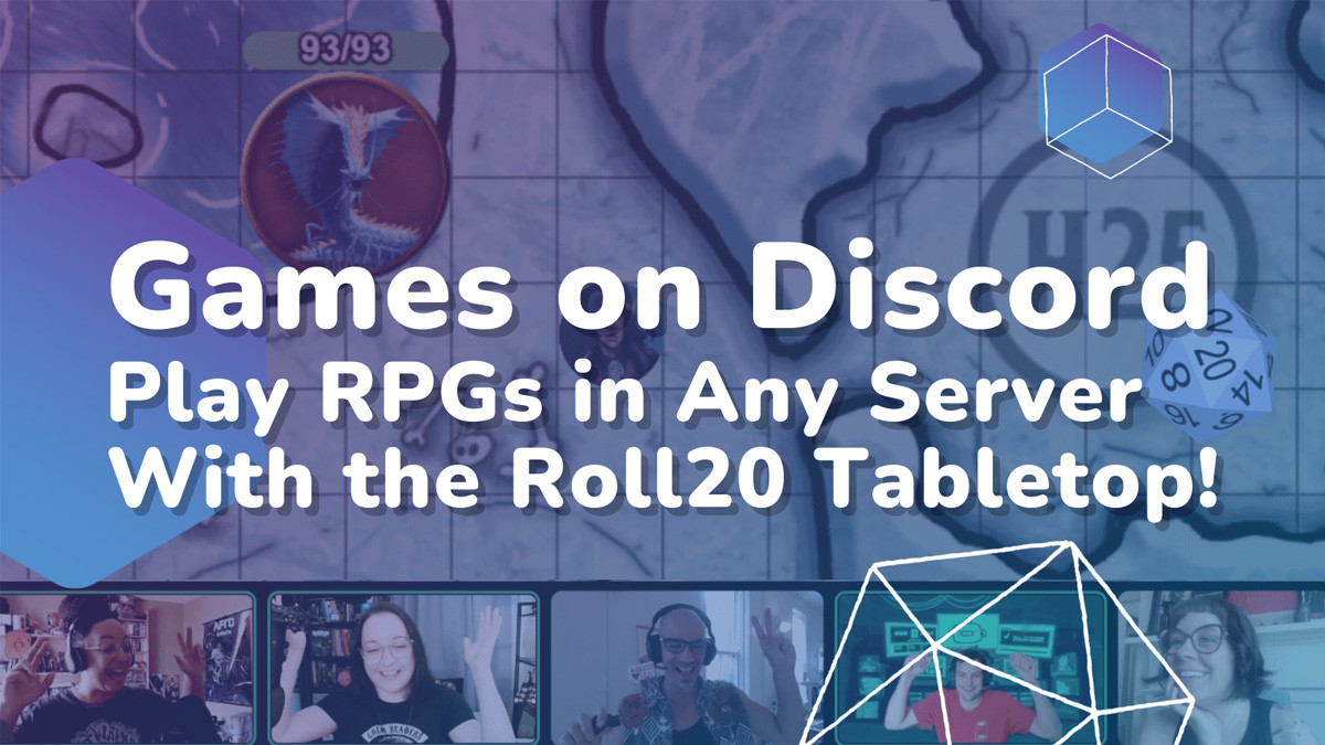 Roll20 RPG Tabletop Discord : comment utiliser la fonctionnalité ?