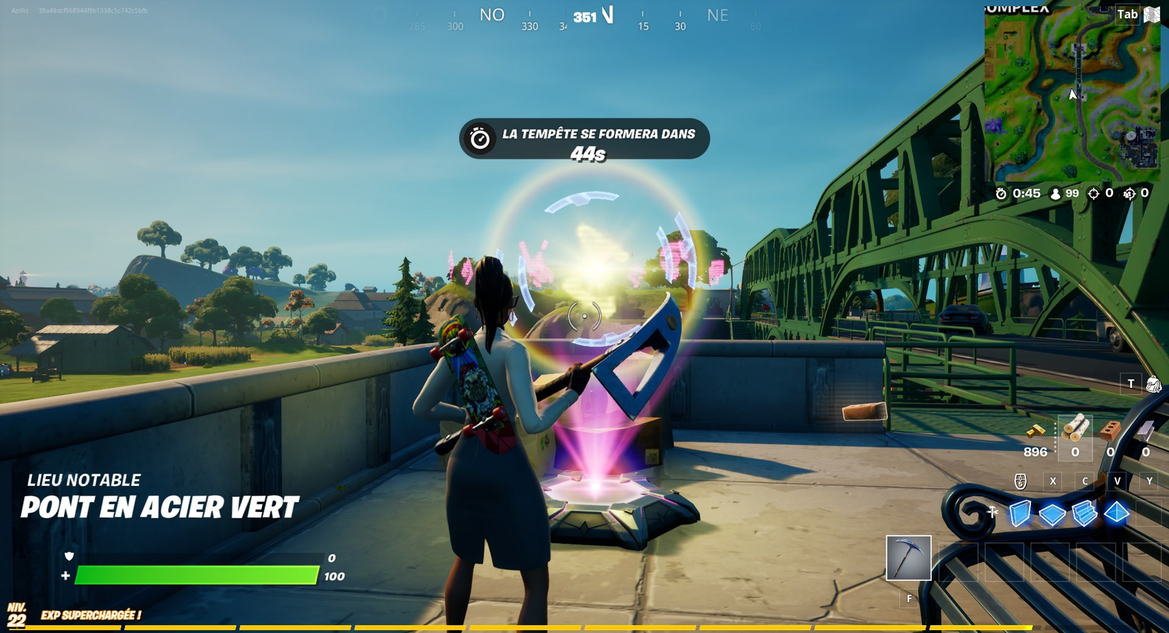 fortnite-dalle-holographique-pont-acier-vert