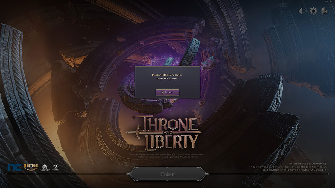 Problèmes de serveur pour le lancement de Throne and Liberty : Le Gate Server Disconnected frustre les joueurs