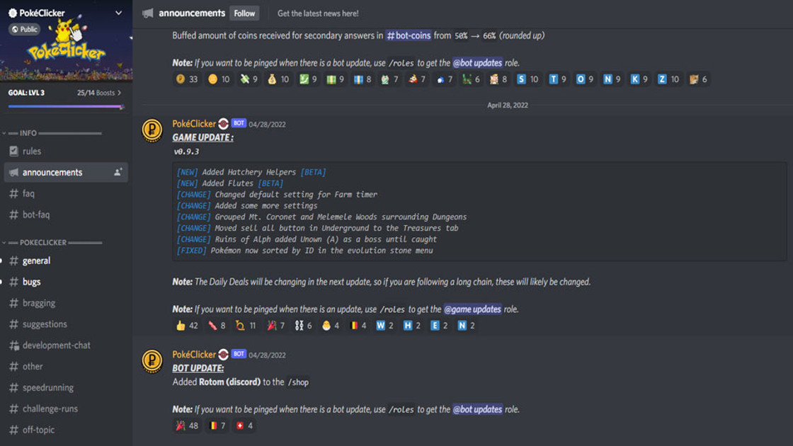 Discord Pokéclicker officiel, comment rejoindre la communauté ?