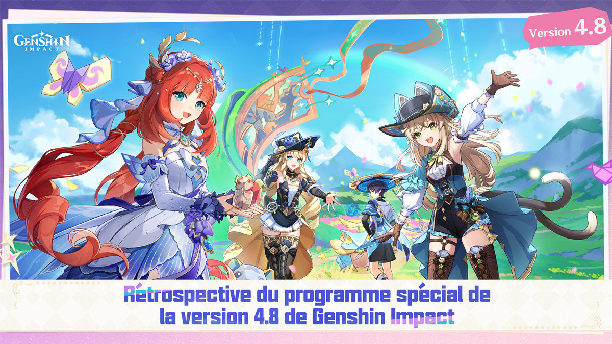 Genshin Impact 4.8 Date de sortie, quand sort la mise à jour ?