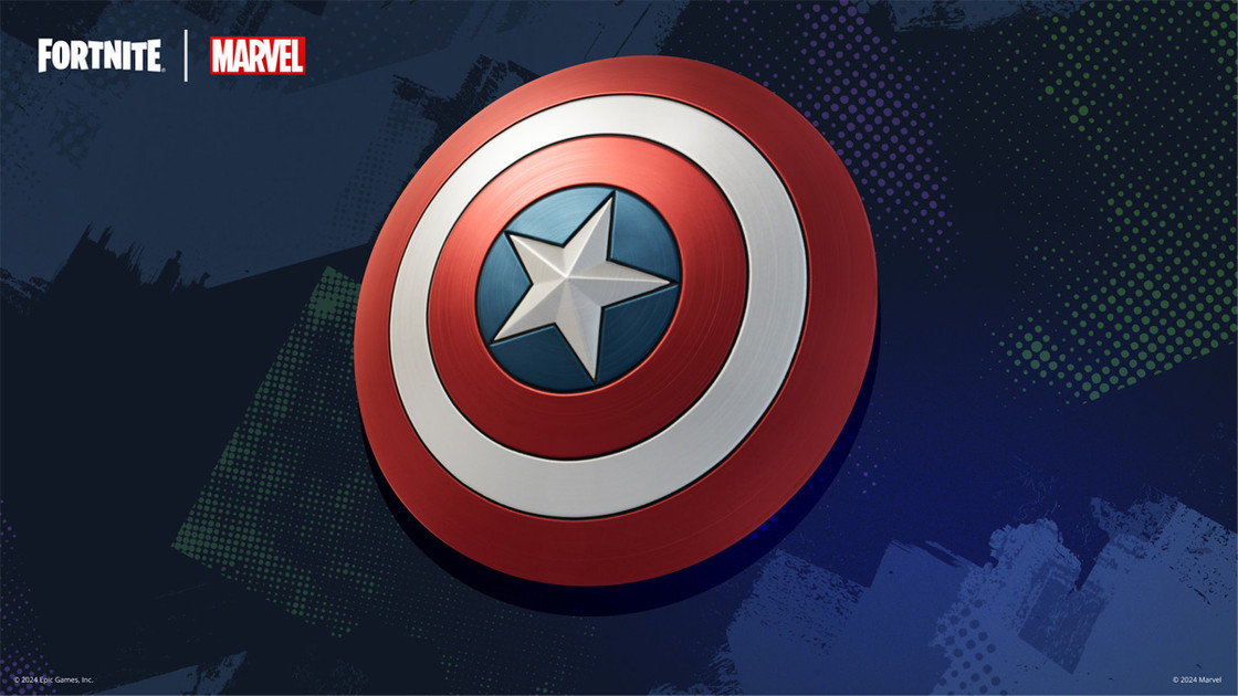 Bouclier de Captain America Fortnite, comment l'avoir en saison 4 du chapitre 5 ?