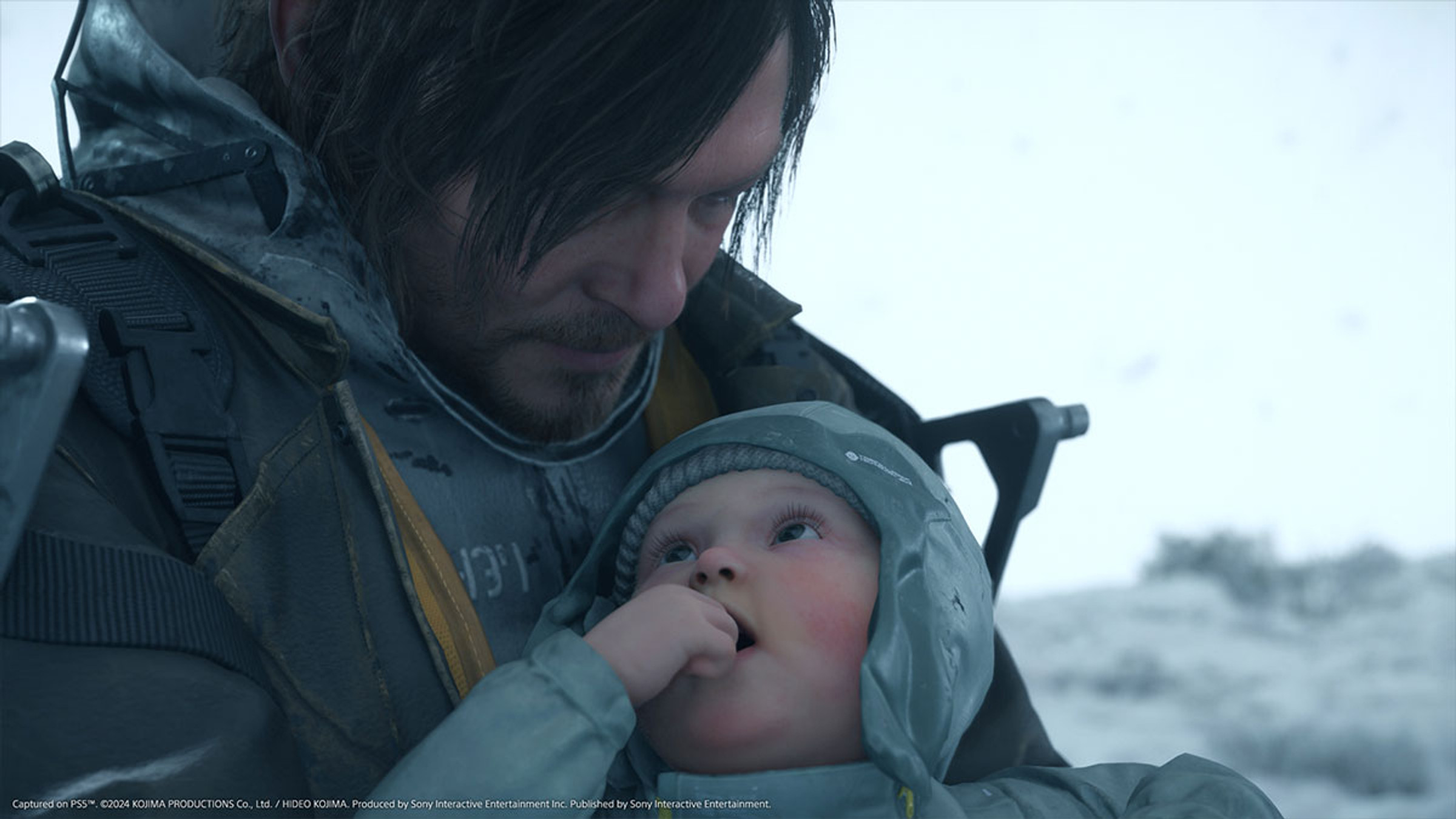 death-stranding-2-norman-reedus-avec-bebe