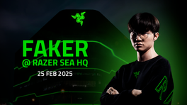 Faker x Razer : Un événement anniversaire pour célébrer 10 ans de partenariat !