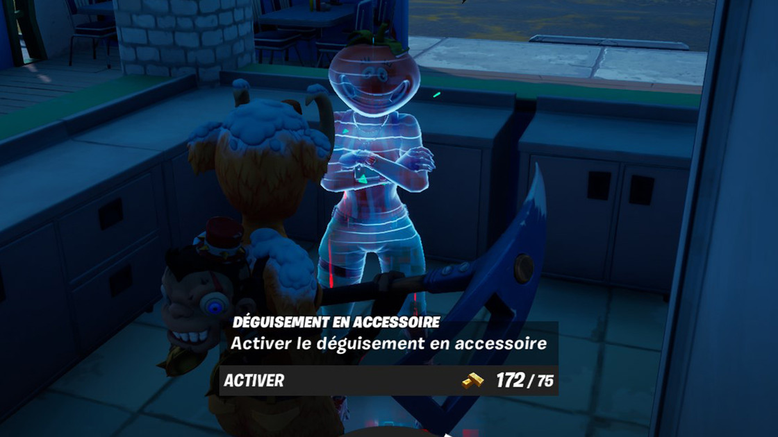 Déguisement en accessoire dans Fortnite, comment se déguiser ?