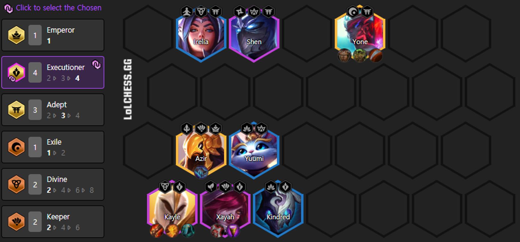 TFT-Compo-PBE-4.5-Kayle-Xayah-Executioner