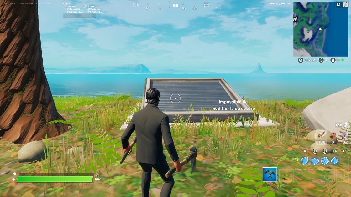 Où est le bunker caché dans Fortnite ?