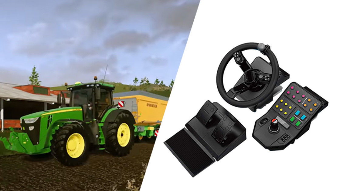 Farming Simulator 2020 : Volants et pédales, tous les équipements