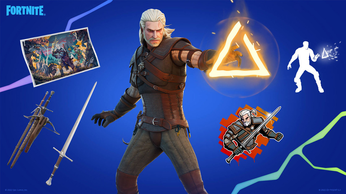 Quete hebdomadaire The Witcher Fortnite, liste des missions à la saison 1 du chapitre 4