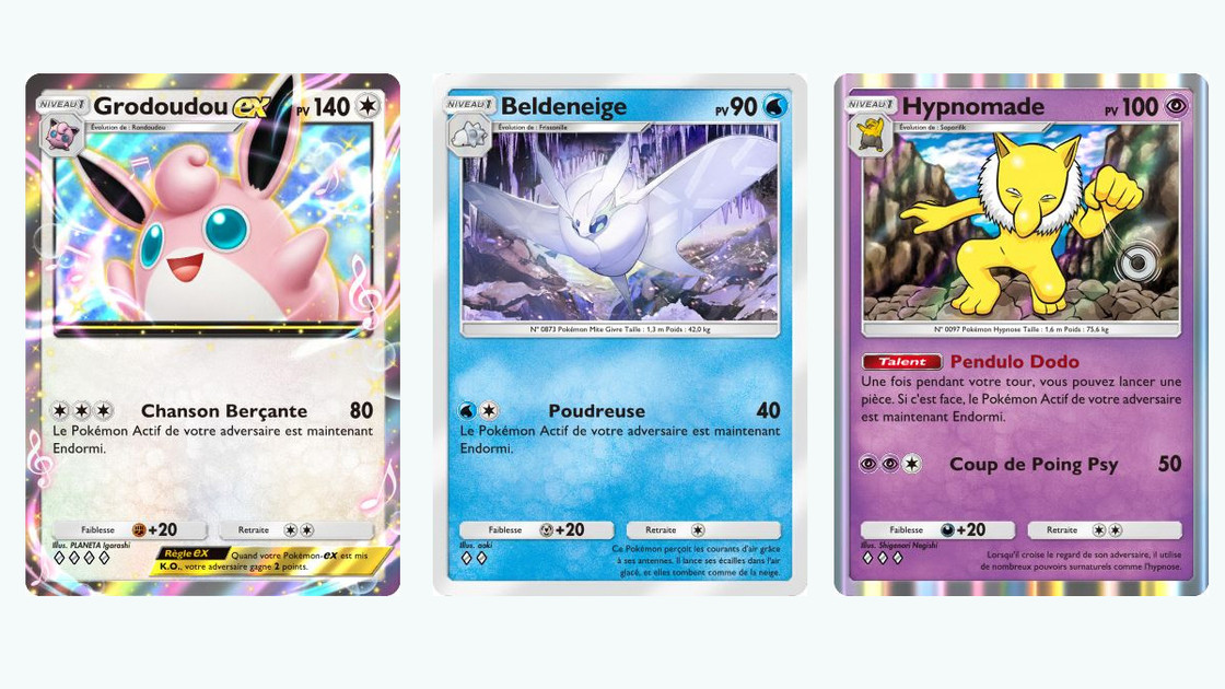 Pokémon TCG Pocket : quel deck pour endormir ? Meilleur deck Grodoudou, Hypnomade et Beldeneige