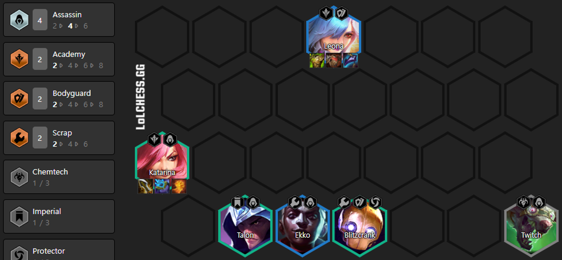 TFT-Compo-Reroll-Katarina-Assassin-Niveau-6