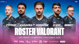 Roster M8 VALORANT : une nouvelle équipe qui promet de voir la vie en rose !