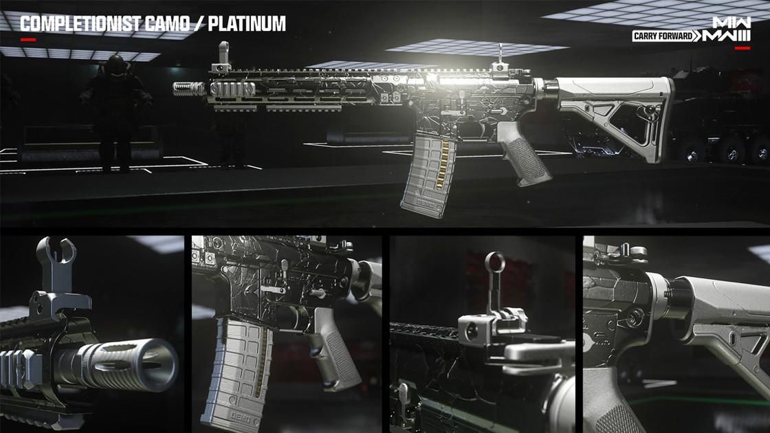 Camouflage platine MW3, comment débloquer le camo dans Modern Warfare 3 ?