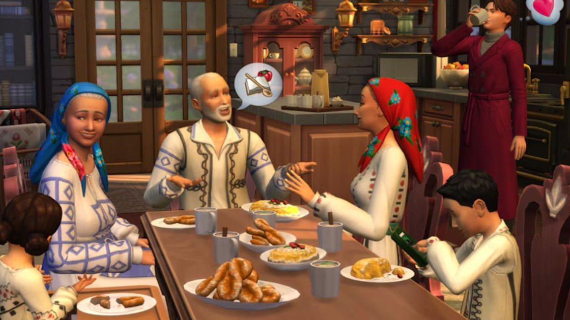 Les Sims 4 actu de Noël : la mise à jour de décembre sous le signe des fêtes