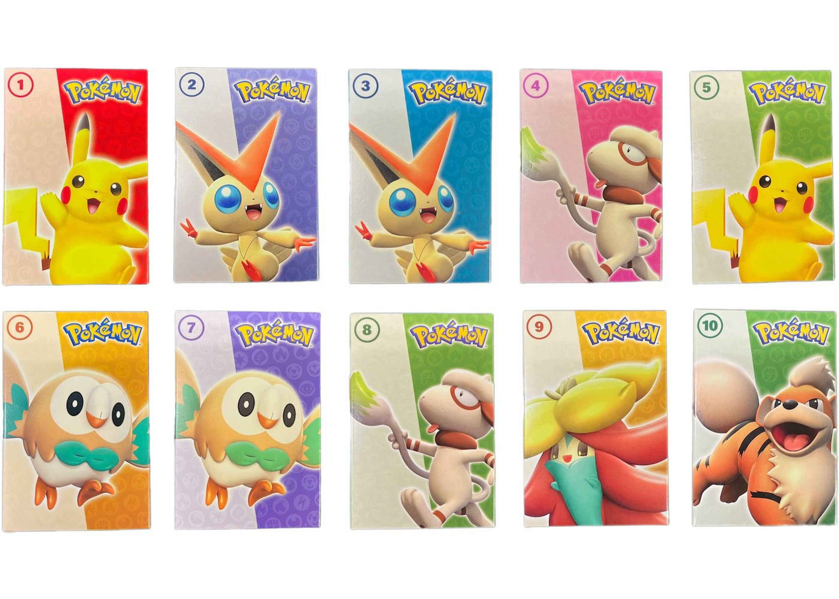 Cartes-pokémon-mcdonald-happy-meal