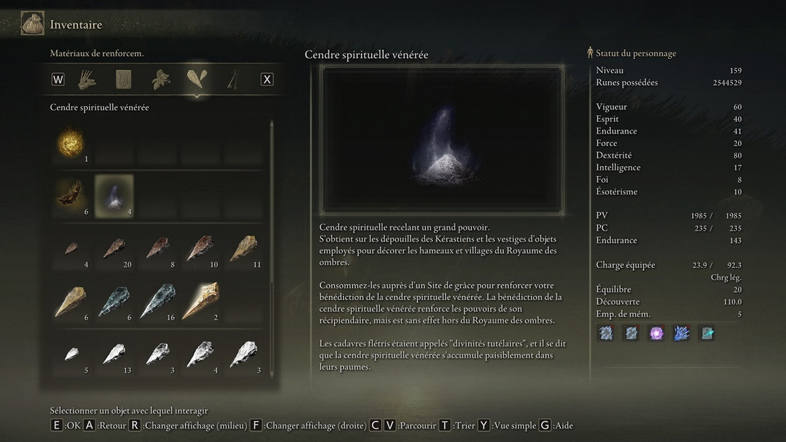 Elden Ring DLC : Cendre spirituelle vénérée emplacement, où en trouver dans Shadow of the Erdtree ?