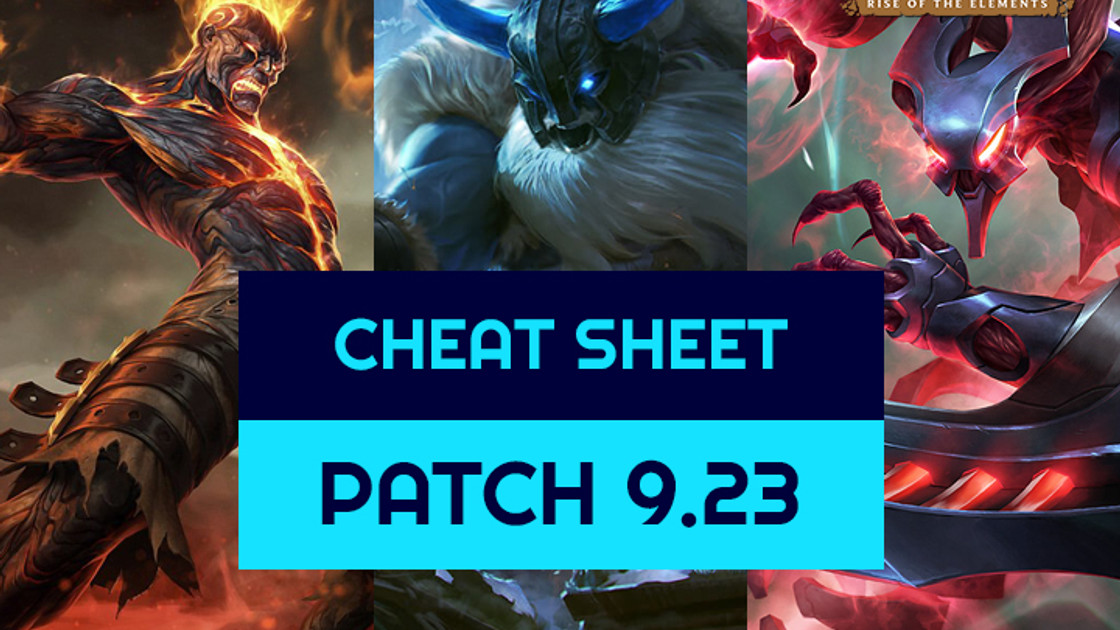 TFT : Cheat sheet des meilleures compos du patch 9.23