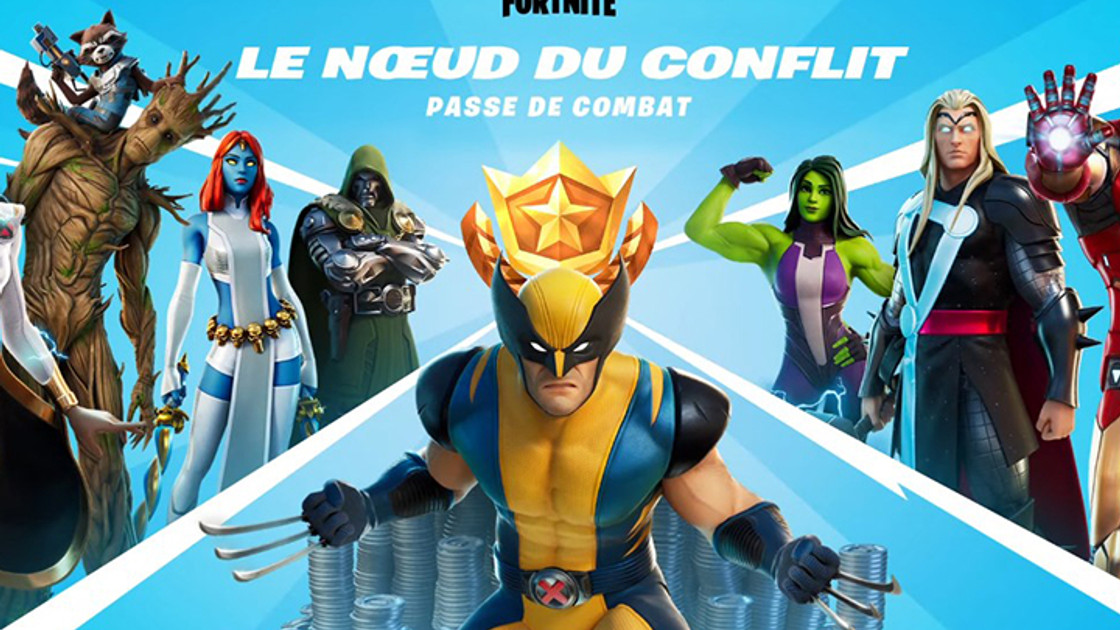 Défis de l'éveil Fortnite, débloquer les skins Marvel du passe de combat saison 4