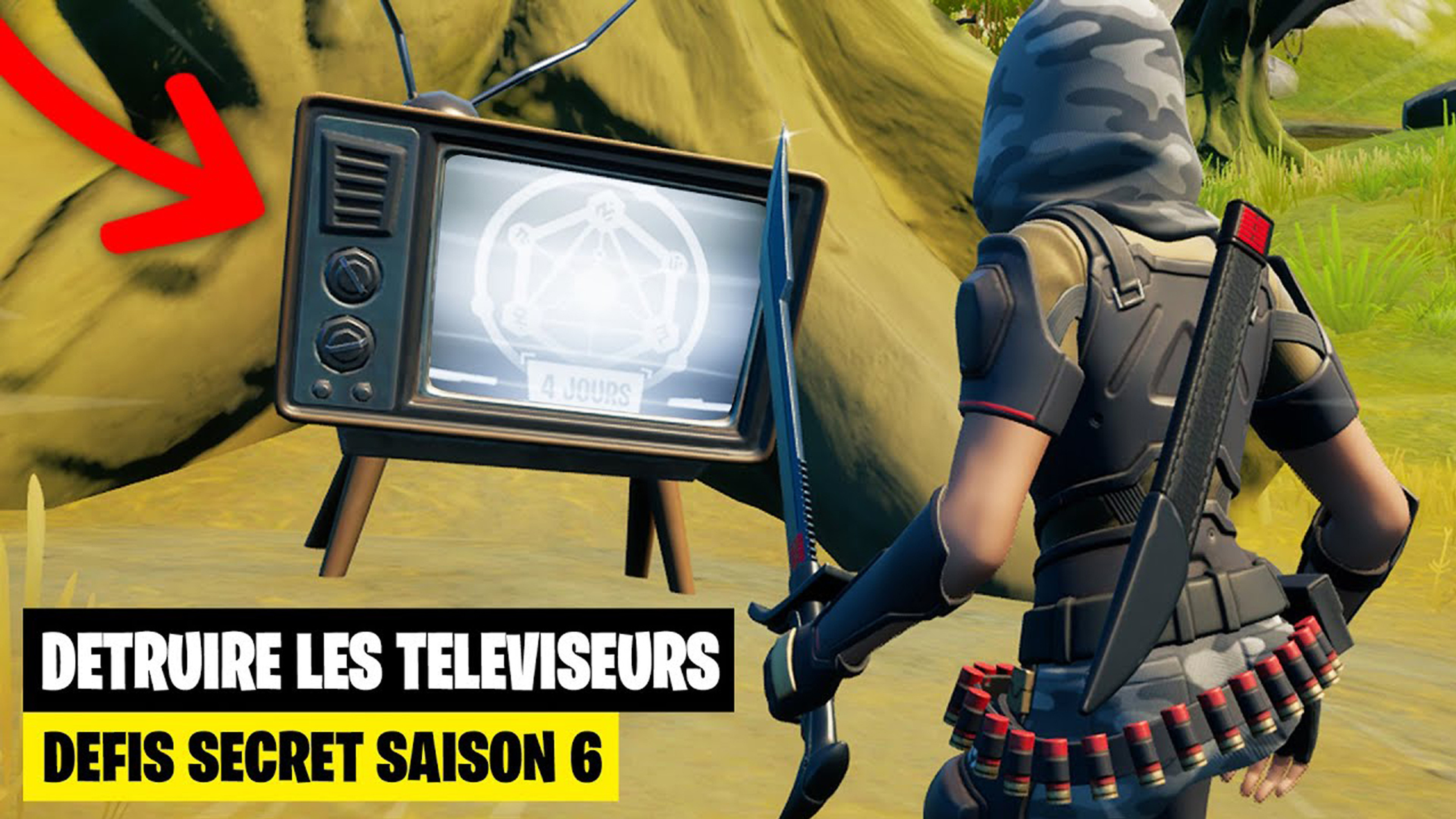 Télé Fortnite, que signifie le timer ?