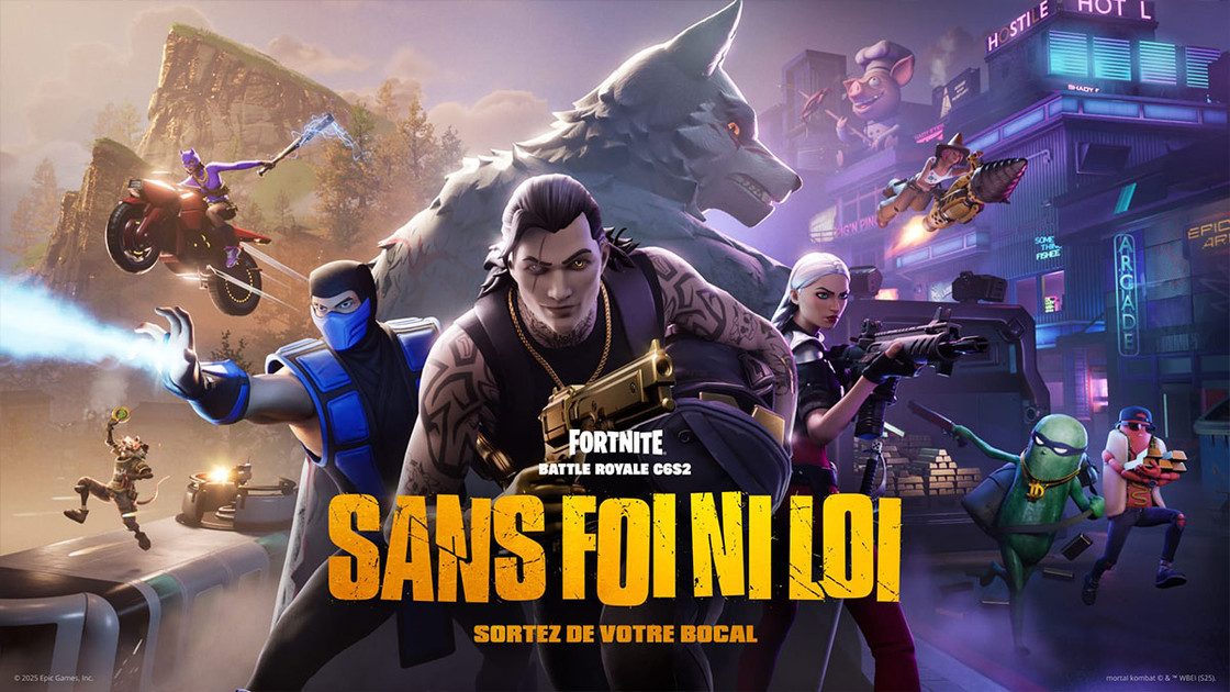 Fortnite Saison 2 Chapitre 6 : Date de sortie, fin de la saison 1 et premières infos sur Sans foi ni Loi