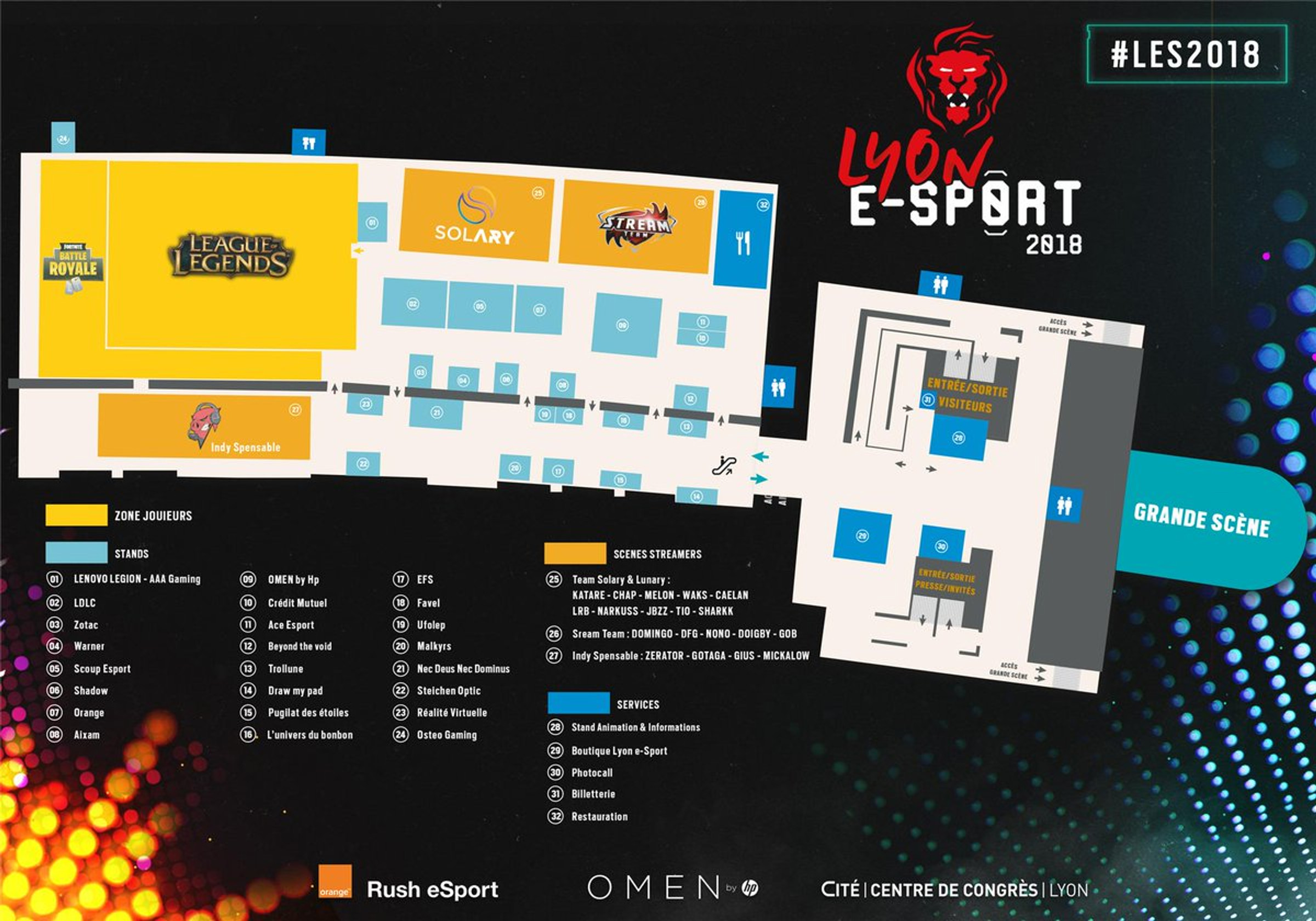 Tous les résultats de la Lyon e-Sport