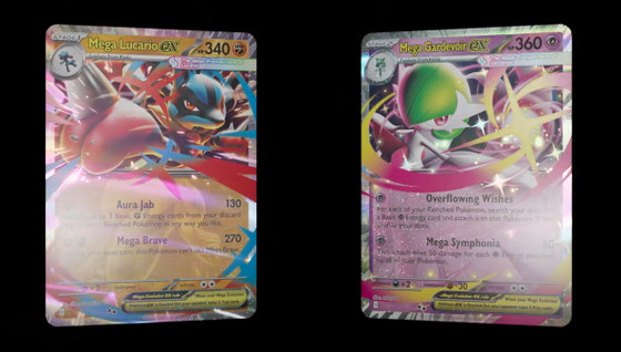 Les cartes Méga ex annoncé pour le JCC Pokémon !