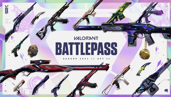 VALORANT Battlepass Saison 2025 Acte 2 : date de sortie, prix, skins... toutes les informations du nouveau passe de combat !