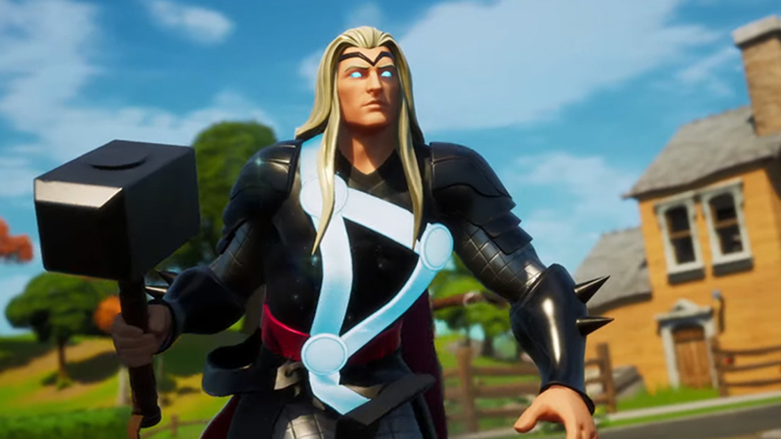 Skin Thor, défis de l'éveil Fortnite saison 4