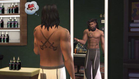 Tatouages dans Les Sims 4 : comment créer, télécharger et appliquer des tatouages personnalisés