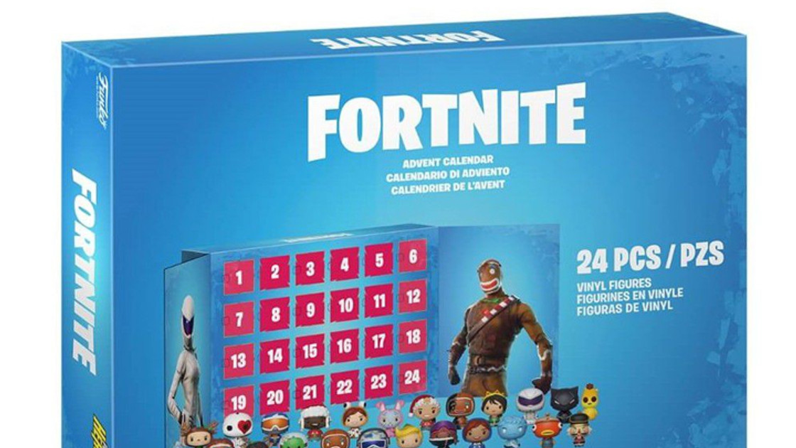 Calendrier de l'avent Fortnite 2020, où l'acheter ?