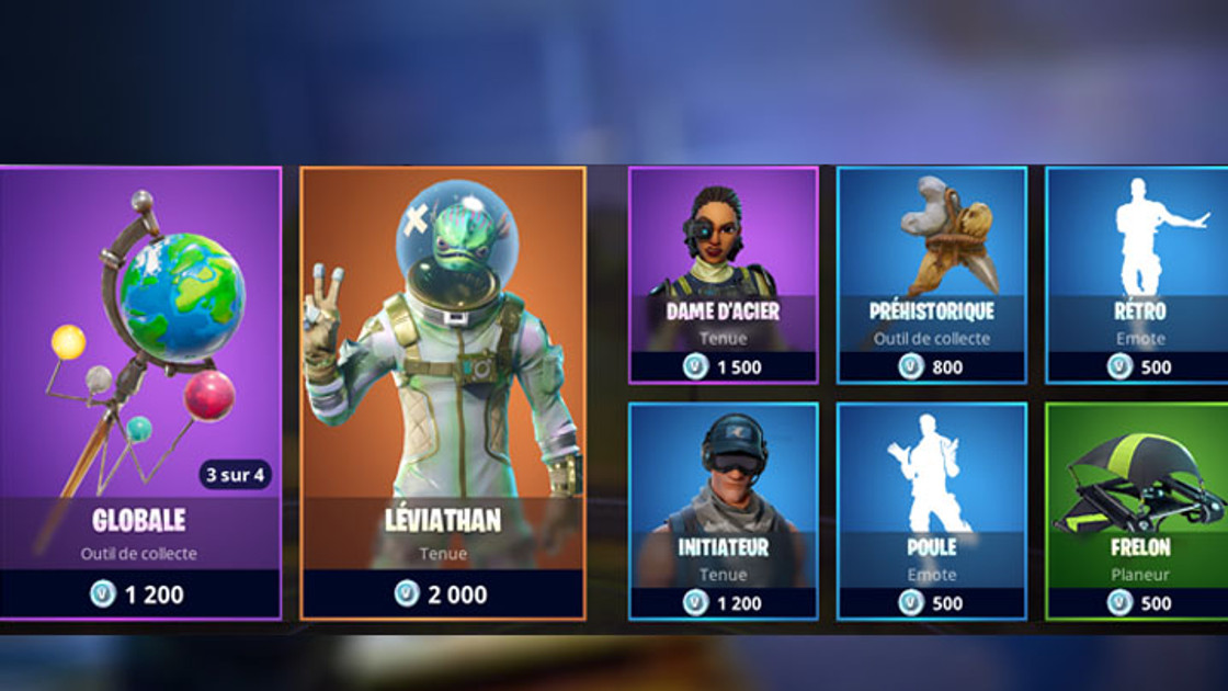 Boutique Fortnite 30 mai