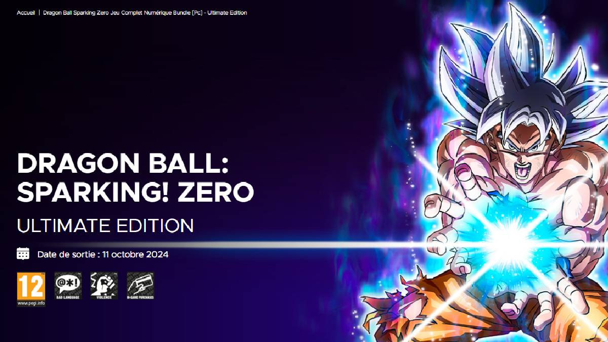 Dragon Ball Sparking Zero Ultimate Edition : Que contient-elle et où la précommander ?