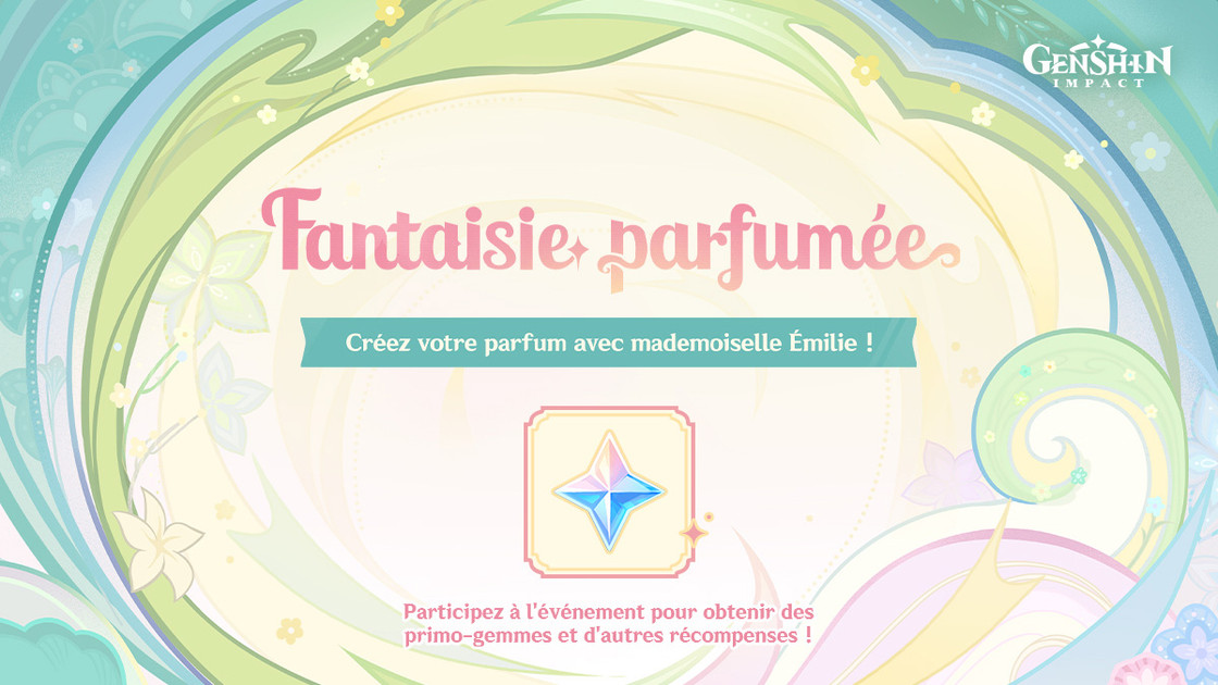 Event web Genshin Impact : comment participer à l'événement Fantaisie parfumée ?