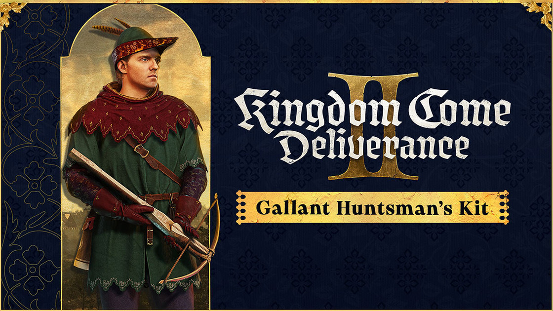 Où trouver le Gallant Huntsman Kit en bonus l’Édition Gold de Kingdom Come Deliverance 2 ?