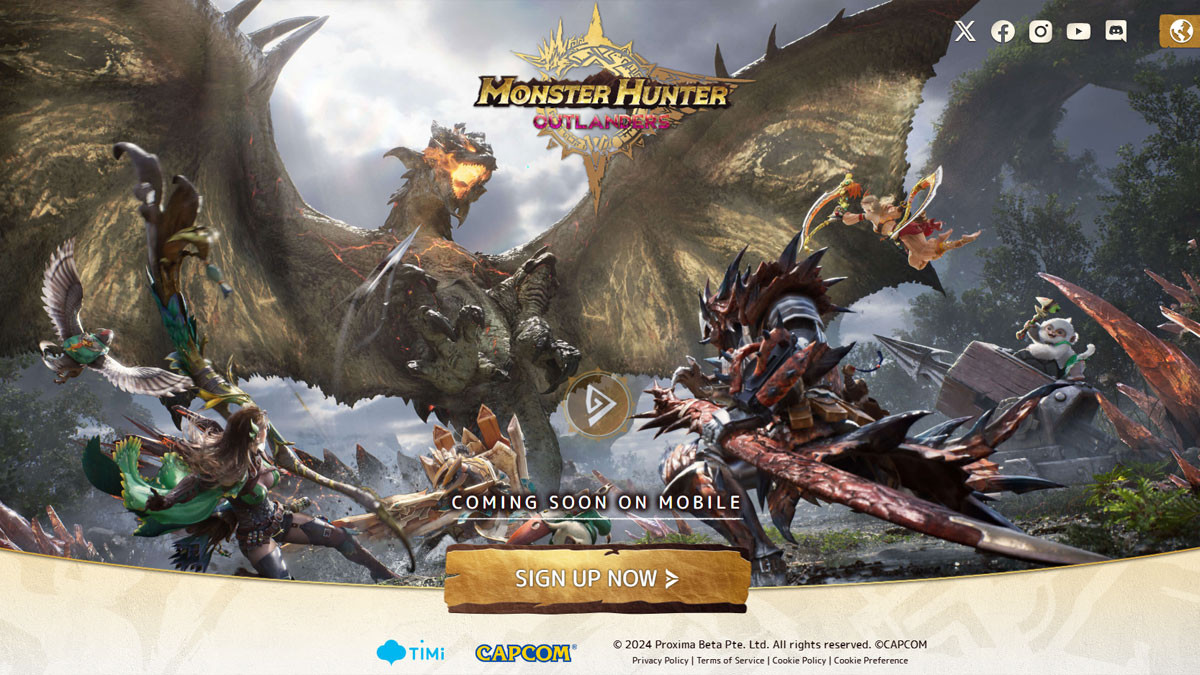 Monster Hunter Outlanders beta, comment s'inscrire pour tester le jeu ?