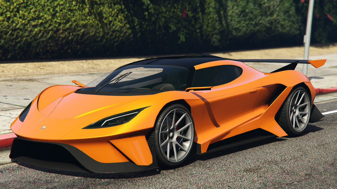 Overflod Tyrant sur GTA 5 Online, la voiture du podium du casino