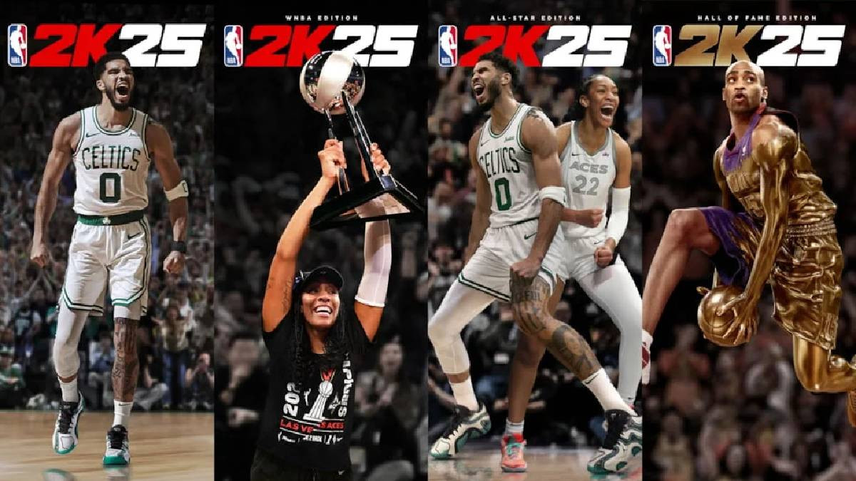 NBA 2K25 cover : qui sont les joueurs présents sur la jaquette ?