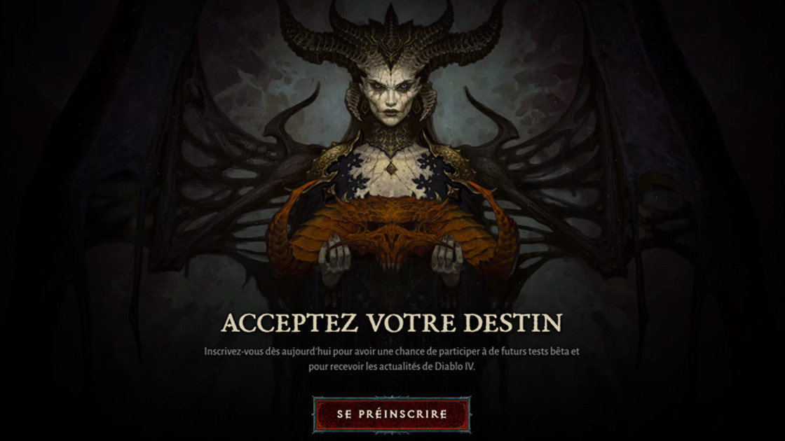 Diablo 4 Beta, comment se préinscrire ?