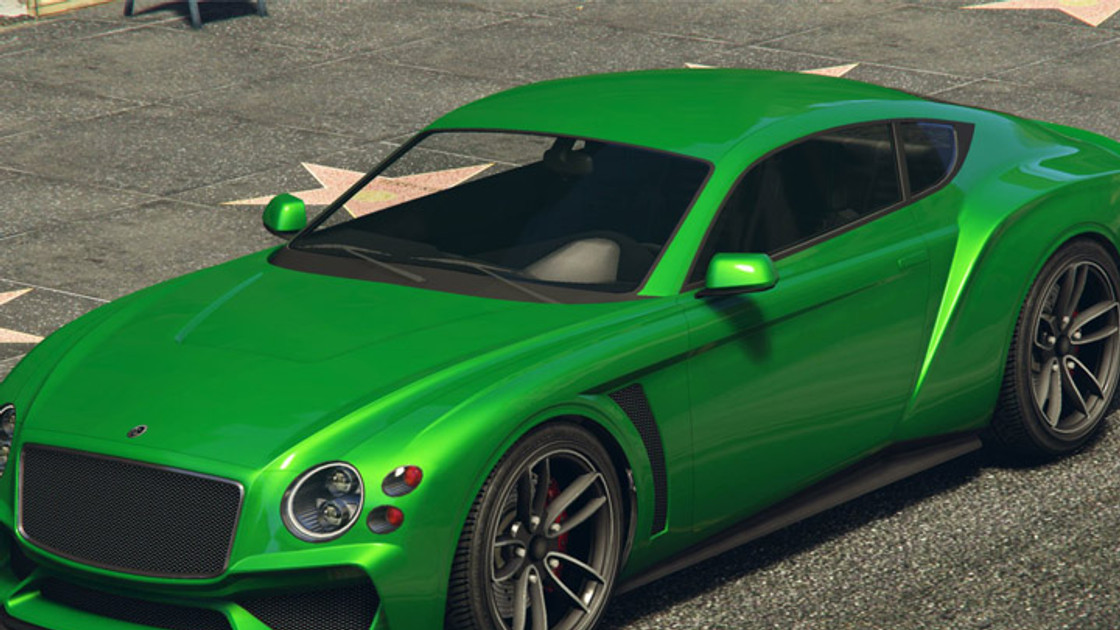 Enus Paragon R sur GTA 5 Online, la voiture du podium du casino