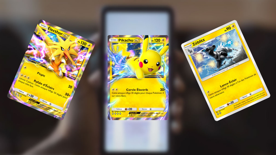 Meilleur deck Pikachu EX avec Electhor EX sur Pokémon TCG Pocket