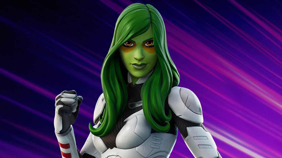 Heure de sortie du skin Gamora dans Fortnite, quand sort la tenue ?