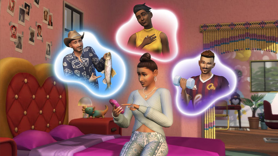 Les Sims 4 : le polyamour arrive dans le prochain pack d'extension Amour Fou