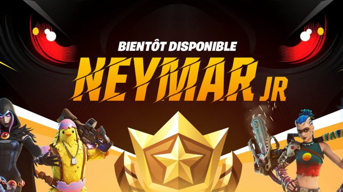 Skin Neymar Fortnite, comment l'avoir ?