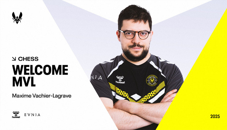 Maxime Vachier-Lagrave rejoint Team Vitality : Un Grand Maître d’échecs sous les couleurs du club français !