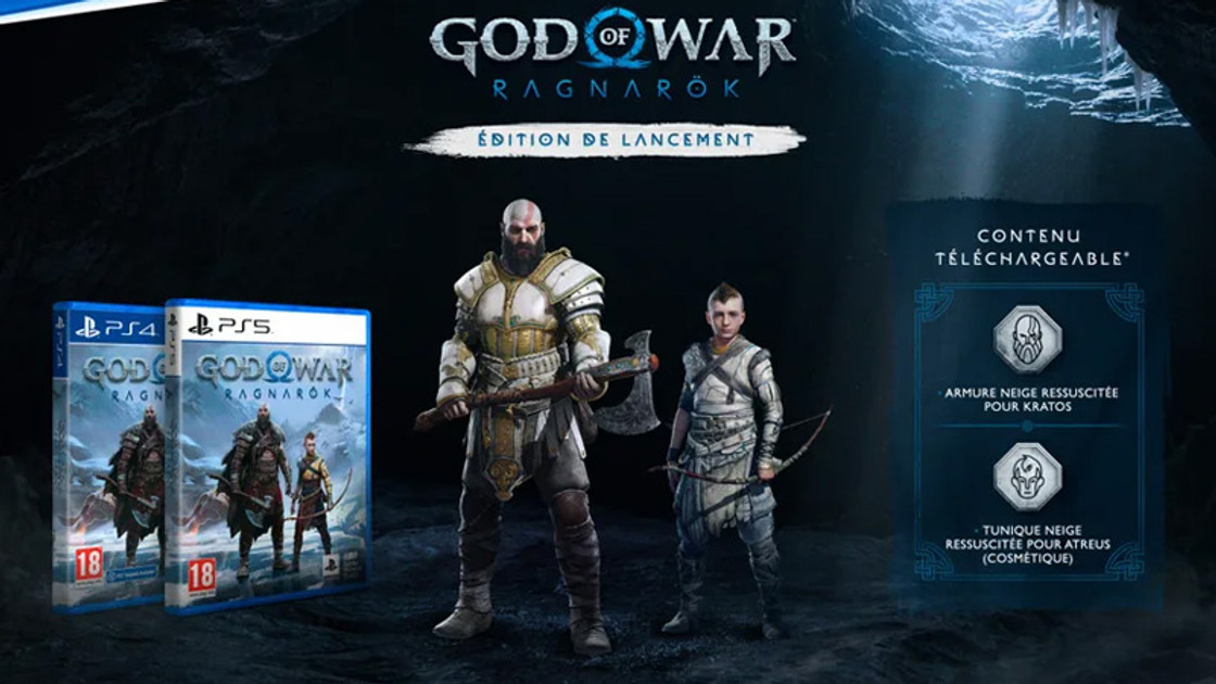 Bonus de précommande God of War Ragnarok, comment les récupérer ?