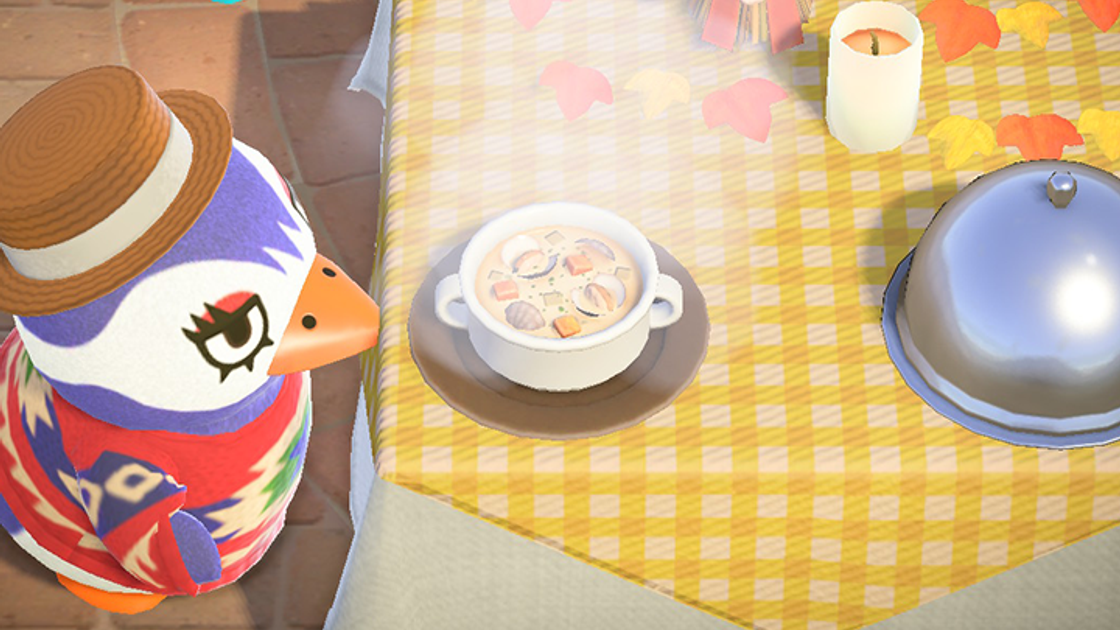 Jour du partage, fêtez Thanksgiving sur Animal Crossing : New Horizons