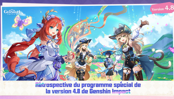Genshin Impact 4.8 Date de sortie, quand sort la mise à jour ?