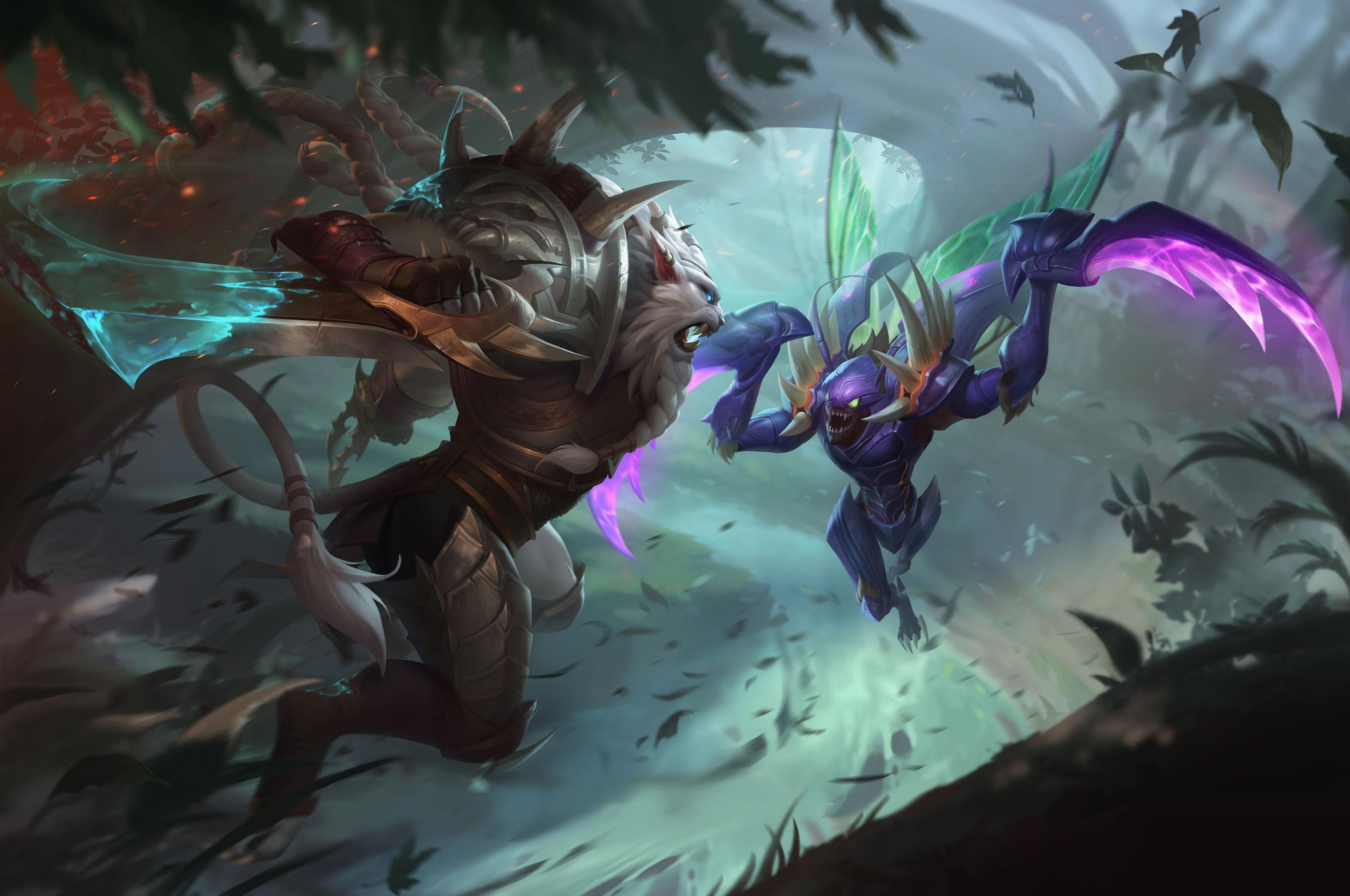 kha-zix-rengar-nemesis-quete-lol-league-of-legends