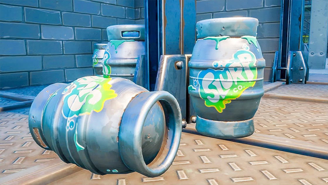 Détruire des barils de bleuvage sur Fortnite, où en trouver pour le défi du chapitre 4 ?